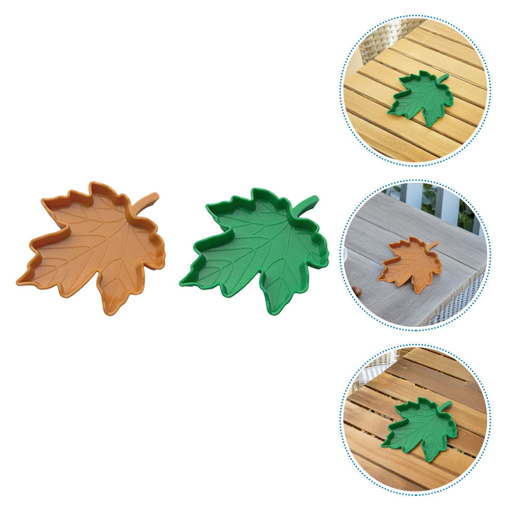 8Pcs Realistic Maple Leaf Rept - Water Dish Reptile 评论和价格