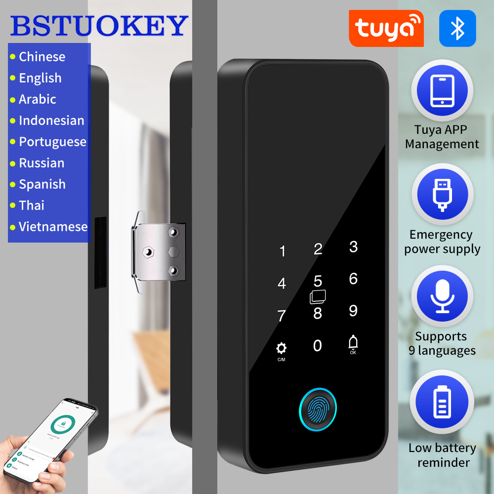 Tuya Smart Life Bluetooth Glas - Glass Door Hinge 评论和价格