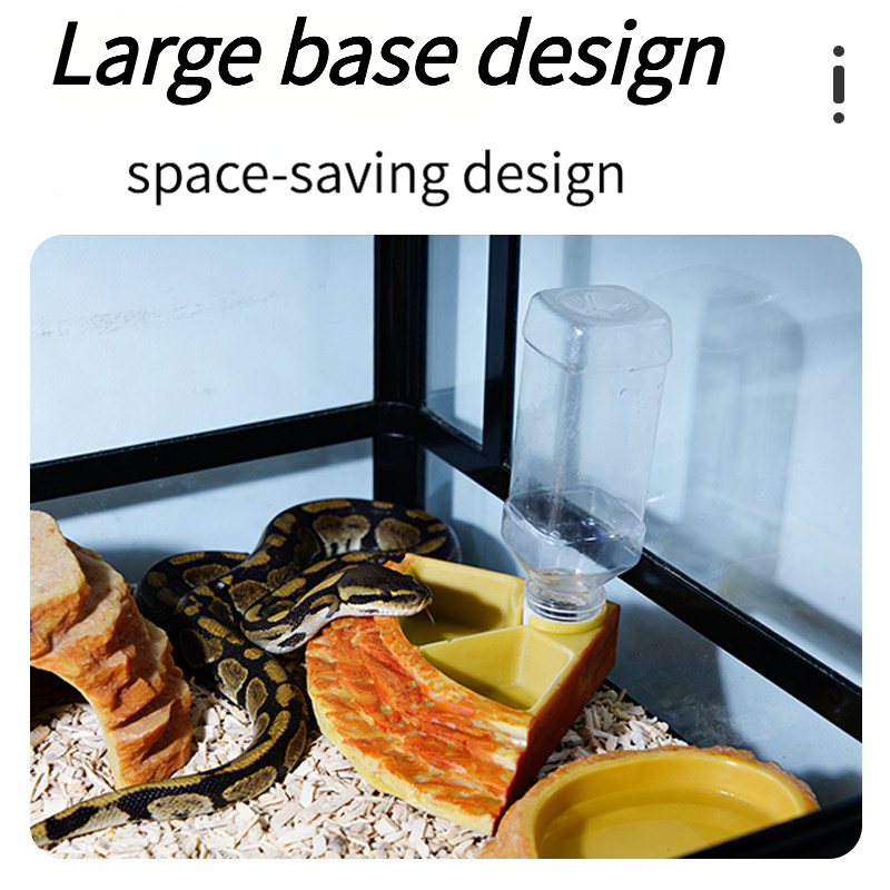 2 in 1 Reptile Water Cup Feede - Water Dish Reptile 评论和价格