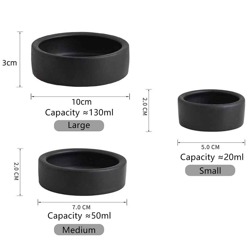 HOT! Reptile Food Bowl Anti-Es - Water Dish Reptile 评论和价格