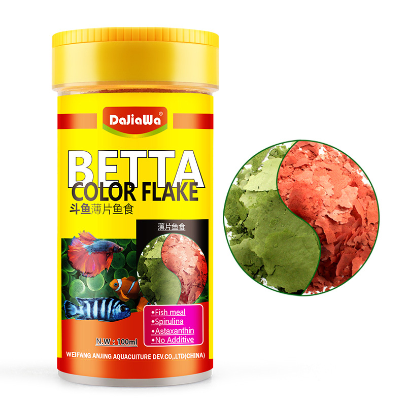 DaJiaWa Spirulina Flake Fish F - Tetra Food Tropical Flakes 评论和价格